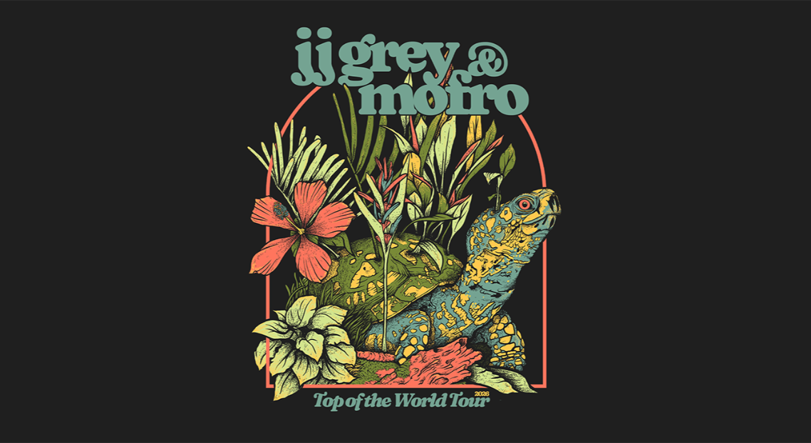 JJ Grey & Mofro – Top of the World Tour - 21Up or with their parent - Saturday